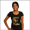Black Top with Trendy Design - Click here to View more details about this Product
